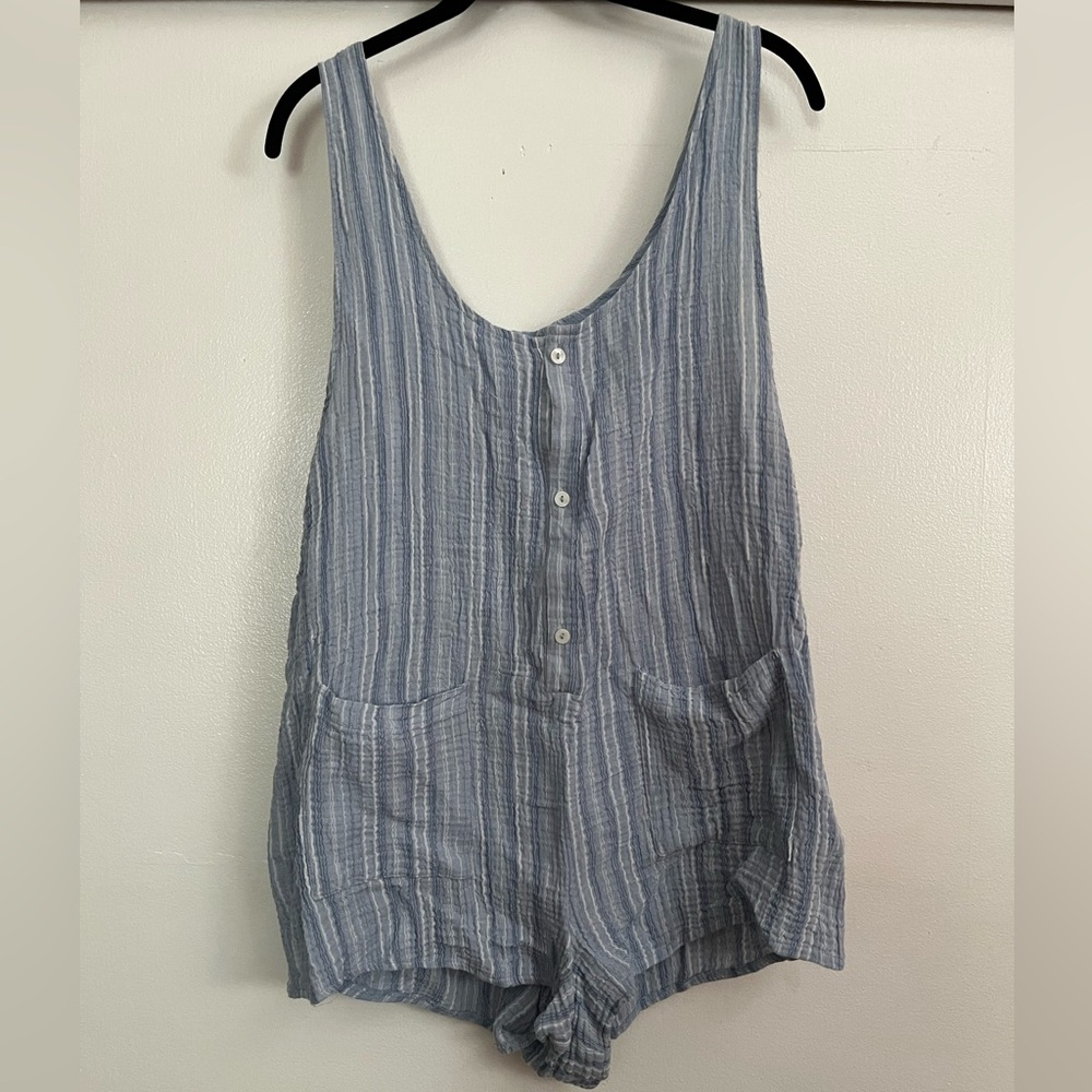 Beach cover up romper